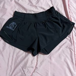 Black Lululemon Hotty Hot shorts!